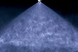 AS nozzle spray pattern