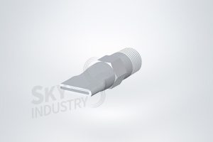 Air wiping nozzle model AW