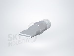 Air wiping nozzle model AW
